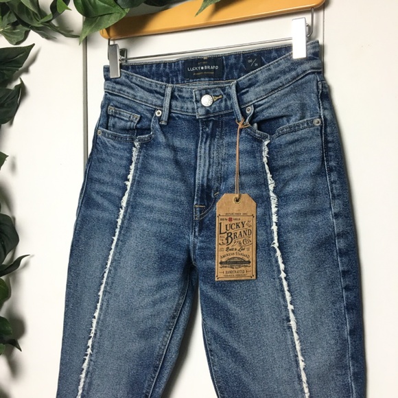 LUCKY BRAND High Rise Bridgette Skinny Jeans NWT | Size 00 / 24 - Picture 5 of 9